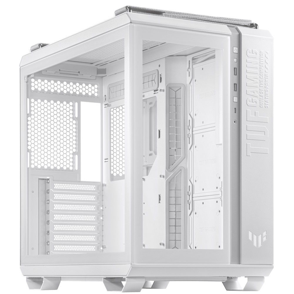 ASUS GT502 TUF Gaming Case Tempered Glass White Edition - 90DC0093-B09010