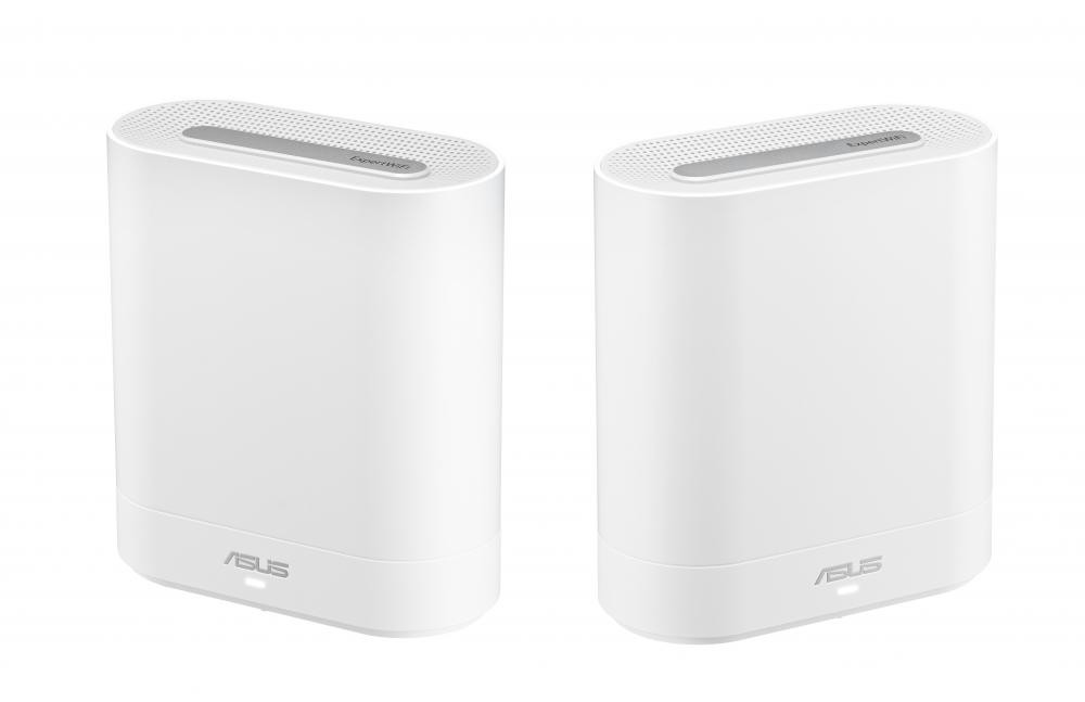ASUS EBM68(2PK) – Expert Wifi Banda tripla (2.4 GHz/5 GHz/5 GHz) Wi-Fi 6 (802.11ax) Bianco 3 Interno cod. 90IG07V0-MO3A40