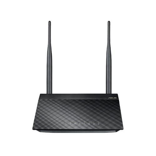 ASUS RT-N12E C1 N300 router wireless Fast Ethernet Banda singola (2.4 GHz) Nero, Metallico cod. 90-IG29002M03-3PA0