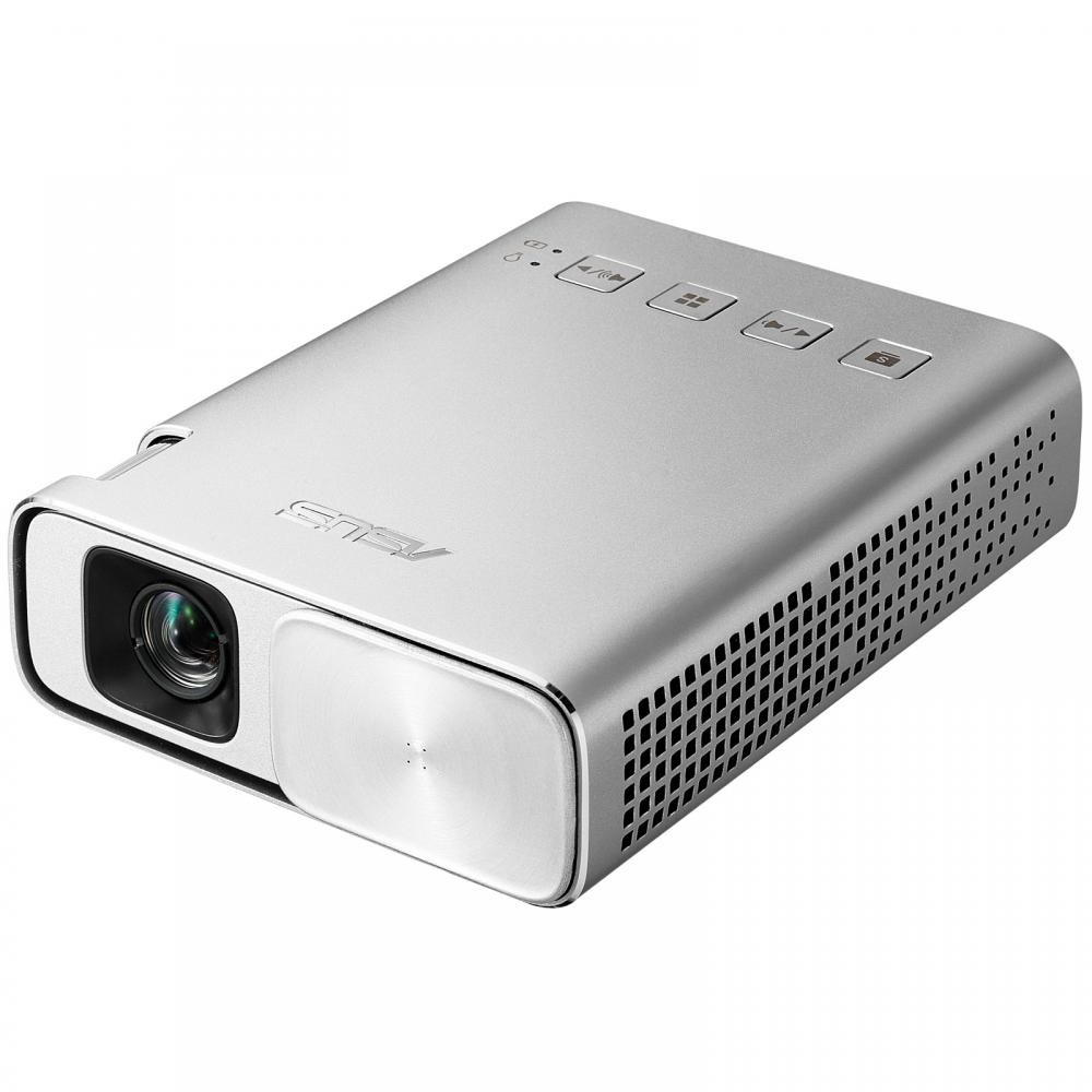 ASUS ZenBeam E1 videoproiettore Proiettore a raggio standard 150 ANSI lumen DLP WVGA (854x480) Argento cod. 90LJ0080-B00520