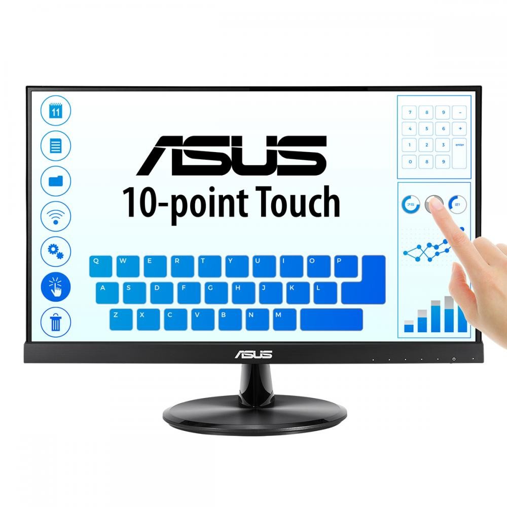 ASUS VT229H Monitor PC 54,6 cm (21.5") 1920 x 1080 Pixel Full HD LED Touch screen Nero cod. 90LM0490-B02170