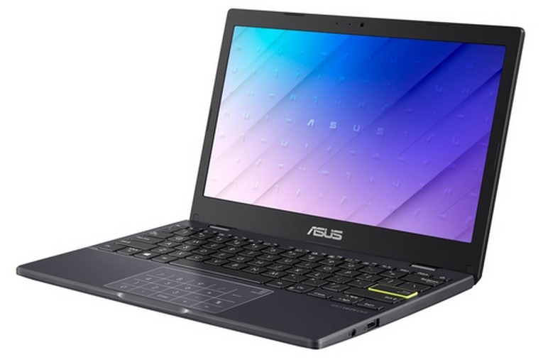 ASUS E210MA-GJ004TS N5030 Computer portatile 29,5 cm (11.6") HD Intel® Pentium® Silver 4 GB DDR4-SDRAM 64 GB eMMC Wi-Fi 5 (802.11ac) Windows 10 Home S Nero, Blu cod. 90NB0R41-M00430