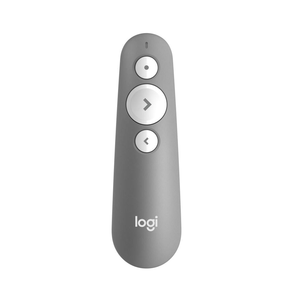 Logitech R500 Laser Presentation Remote puntatore wireless Bluetooth/RF Grigio cod. 910-005387