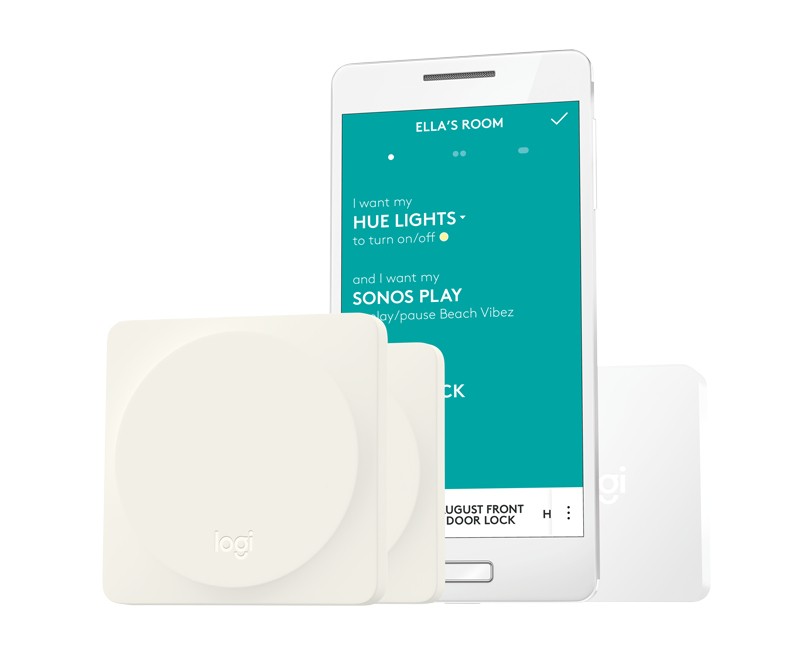 Logitech Pop Home Switch Starter Pack multisensore intelligente domestico Wireless Bluetooth/Wi-Fi cod. 915-000284