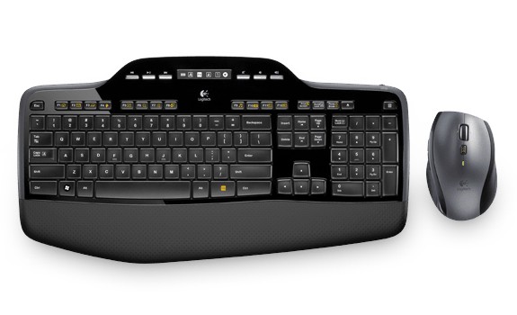 Logitech MK710 Performance tastiera Mouse incluso RF Wireless QWERTY US International Nero cod. 920-002442