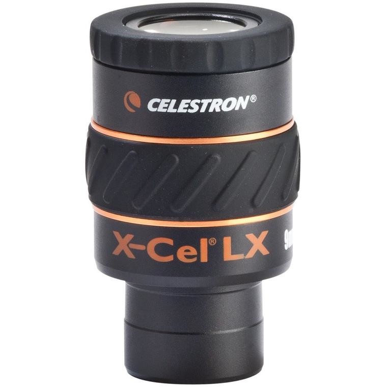Celestron X-Cel LX 9 mm oculare Telescopio 1,6 cm Nero, Arancione cod. 93423
