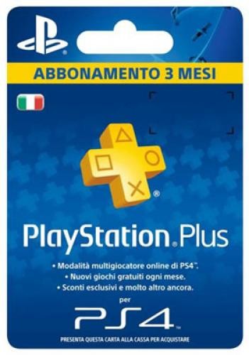 Sony PlayStation Plus Card Hang - 90 giorni cod. 9811749