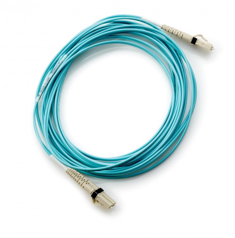 Hewlett Packard Enterprise Storage B-series Switch Cable 2m Multi-mode OM3 50/125um LC/LC 8Gb FC and 10GbE Laser-enhanced Cable 1 Pk 2m Blue networking cable cod. AJ835A