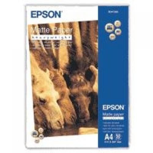 Epson Matte Paper Heavy Weight - A4 - 50 Fogli cod. C13S041256