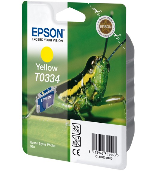 Epson Grasshopper Cartuccia Giallo cod. C13T03344010