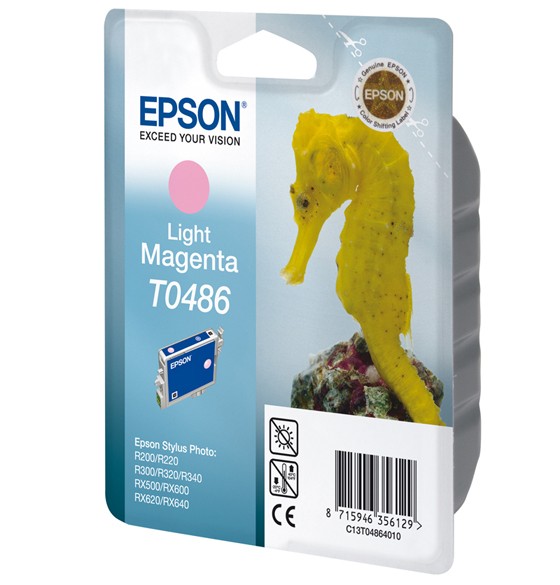 Epson Seahorse Cartuccia Magenta chiaro cod. C13T04864010