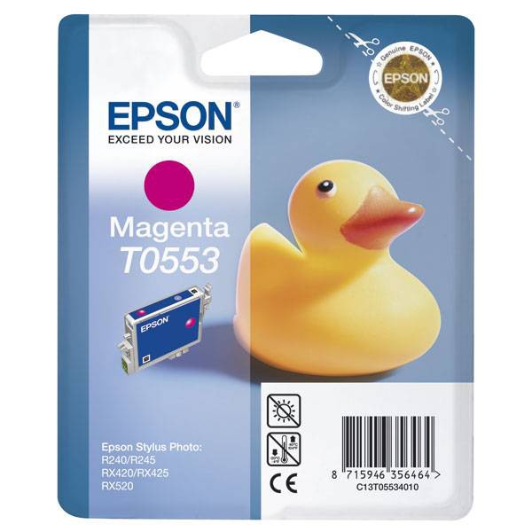 Epson T0553 Ink Cartridge Magenta - C13T05534020