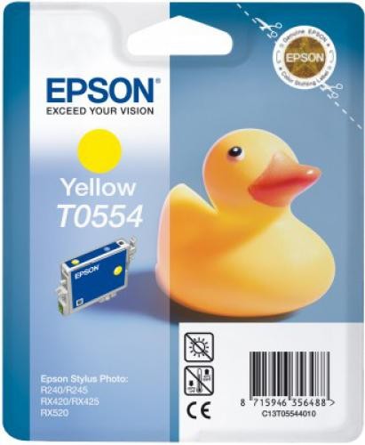 Epson T0554 Ink Cartridge Yellow - C13T05544020