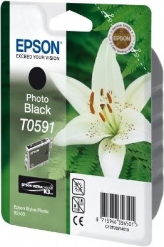 Epson UltraChrome K3 Ink Cartridge Photo Black T0591 - C13T05914020