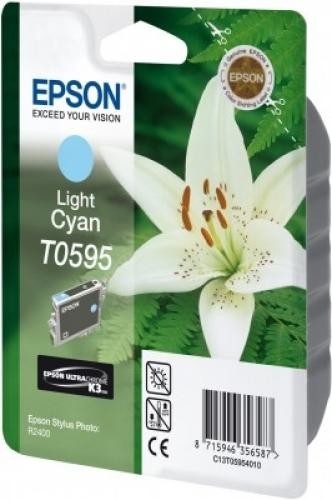 Epson UltraChrome K3 Ink Cartridge Light Cyan T0595 - C13T05954020