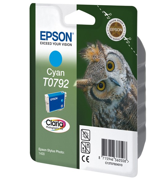 Epson Owl Cartuccia Ciano cod. C13T07924010