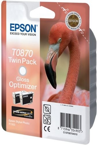 Epson Flamingo Twinpack gloss opt cod. C13T08704020