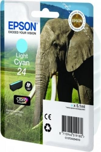 Epson Elephant Cartuccia Ciano-chiaro cod. C13T24254010