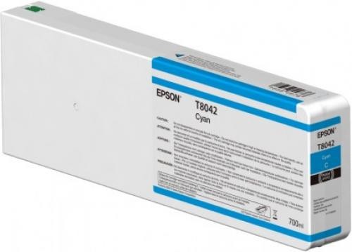 Epson Singlepack Cyan T804200 UltraChrome HDX/HD 700ml cod. C13T804200
