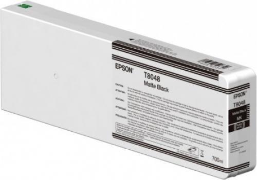 Epson Singlepack Matte Black T804800 UltraChrome HDX/HD 700ml cod. C13T804800