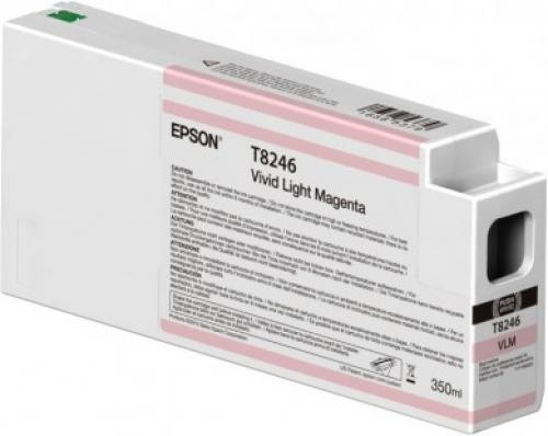 Epson Singlepack Vivid Light Magenta T824600 UltraChrome HDX/HD 350ml cod. C13T824600