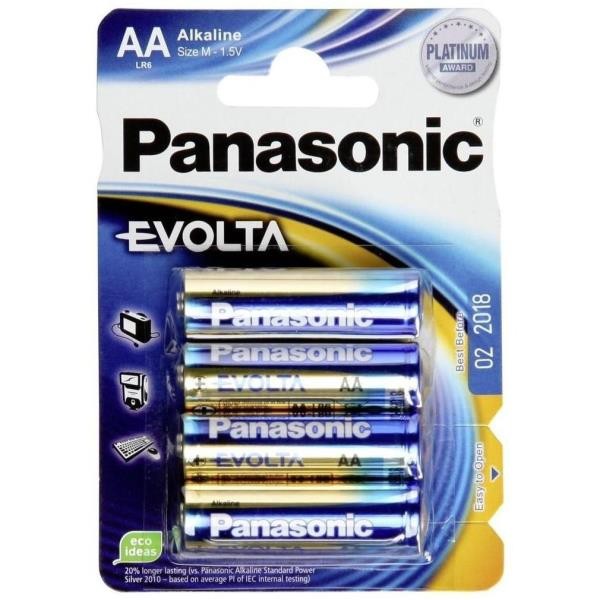Panasonic Evolta Batteria monouso Stilo AA Alcalino cod. C400016