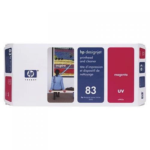 HP 83 Magenta UV Printhead and Printhead Cleaner - C4962A