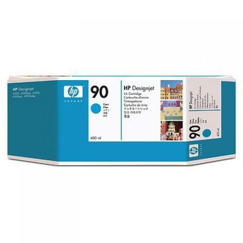 HP 90 400-ml Cyan Ink Cartridge - C5061A