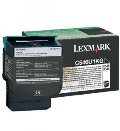Lexmark C546U1KG cartuccia toner 1 pz Originale Nero cod. C546U1KG