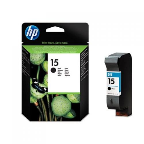 HP 15 Large Black Inkjet Print Cartridge - C6615DE
