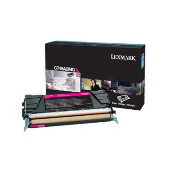 Lexmark C746A3MG cartuccia toner 1 pz Originale Magenta cod. C746A3MG