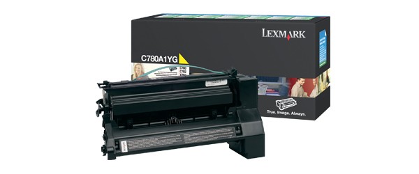 Lexmark C78x, X782e 6K gele retourprogr. printcartr. - C780A1YG