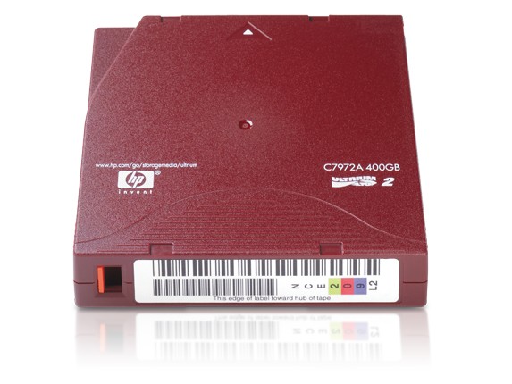 Hewlett Packard Enterprise C7972A 200GB LTO blank data tape cod. C7972A