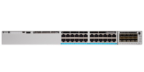Cisco Catalyst 9300 mini Gestito 10G Ethernet (100/1000/10000) Supporto Power over Ethernet (PoE) Grigio cod. C9300LM-48UX-4Y-E