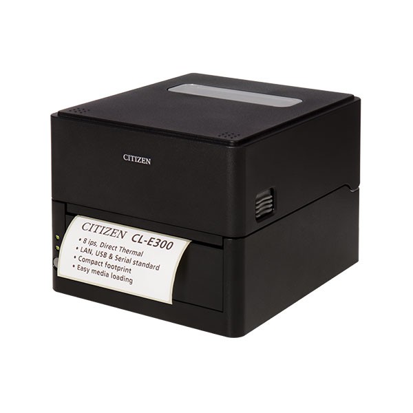 Citizen CL-E300 stampante per etichette (CD) Termica diretta 203 x 203 DPI 200 mm/s Cablato Collegamento ethernet LAN cod. CLE300XEBXXX