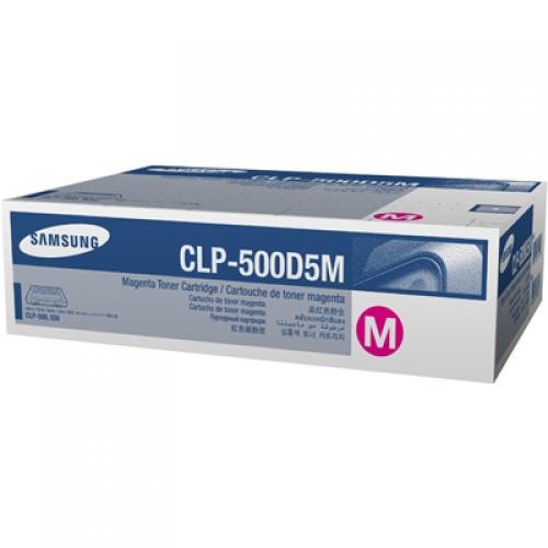 Samsung Cartuccia toner Magenta da 5,000 pagine per CLP-500/500N, CLP-550/550N - CLP-500D5M