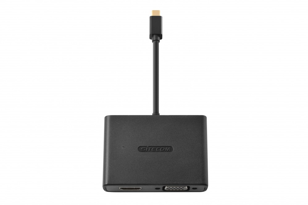 Sitecom CN-347 Mini DisplayPort to HDMI / VGA 2-in-1 Adapter cod. CN-347