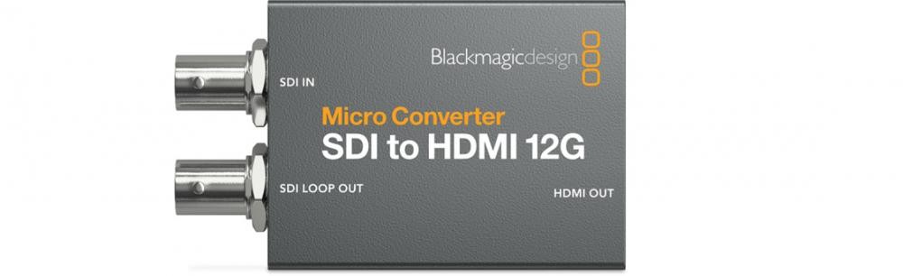 Blackmagic Design Blackmagic Design Blackmagic Micro Converter SDI to HDMI - CONVCMIC/SH12G