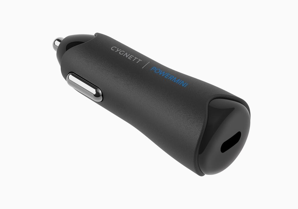 Cygnett PowerMini 36W USB-C Computer portatile, Smartphone, Tablet Nero Accendisigari Auto cod. CY2366PAPMC