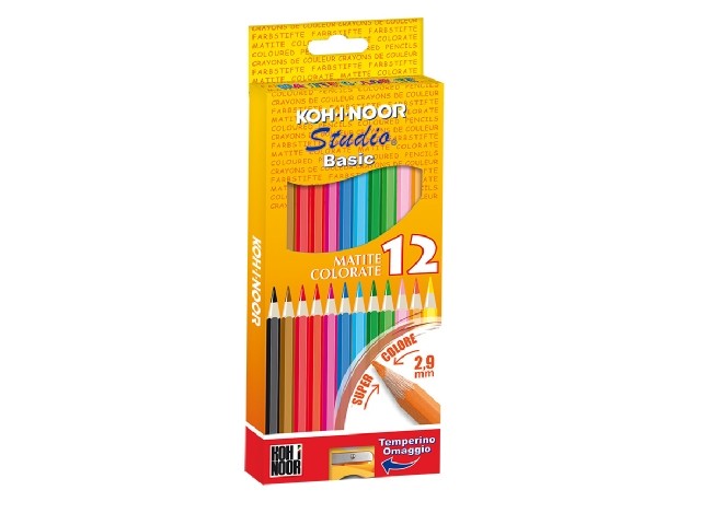 Koh-I-Noor DH3312 pastello colorato Multi 12 pz cod. DH3312