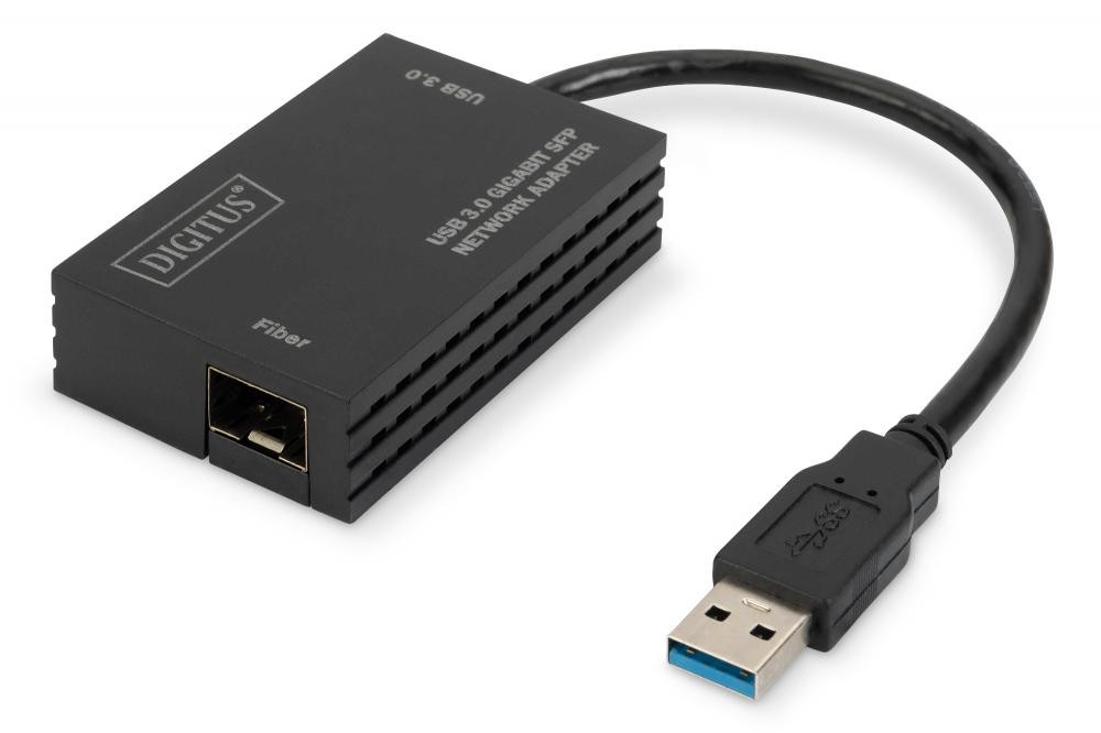 Digitus Adattatore di rete USB 3.0 Gigabit SFP cod. DN-3026