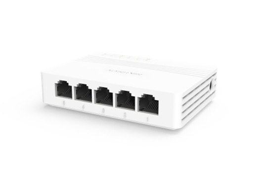 Hikvision DS-3E0505D-E switch di rete Gigabit Ethernet (10/100/1000) Bianco cod. DS-3E0505D-E