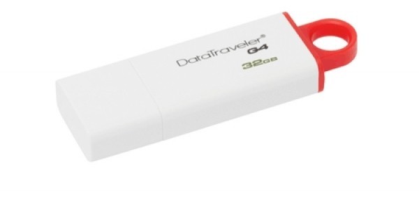 Kingston Technology DataTraveler G4 32GB 32GB USB 3.0 (3.1 Gen 1) Type-A Red,White USB flash drive cod. DTIG4/32GB