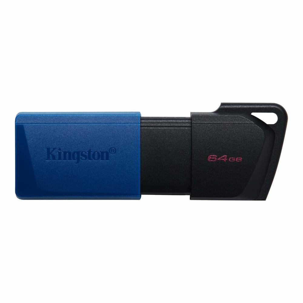 Kingston Technology 64GB DT EXODIA M USB3.2 GEN 1 (BLACK + BLUE) - DTXM/64GB