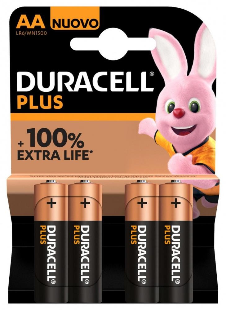 Duracell Plus 100 AA B4 x20 cod. DU0101