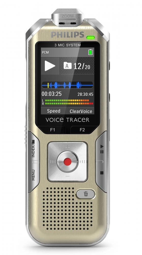 Philips Voice Tracer DVT6500 Flash card Argento cod. DVT6500/00