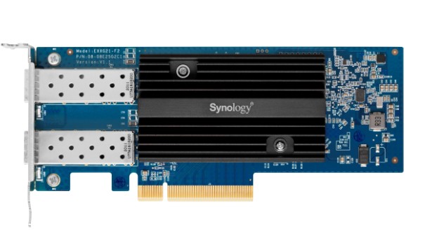 Synology E10G21-F2 scheda di rete e adattatore Interno Fibra 10000 Mbit/s cod. E10G21-F2