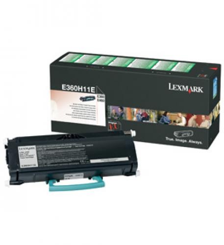 Lexmark E360, E46x 9K retourprogramma tonercartr. - E360H11E