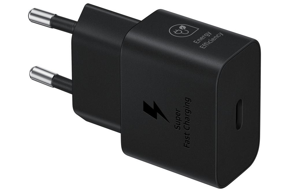 Samsung Caricabatterie Super Fast Charging (25W) con cavo da USB Type-C a USB Type-C cod. EP-T2510XBEGEU