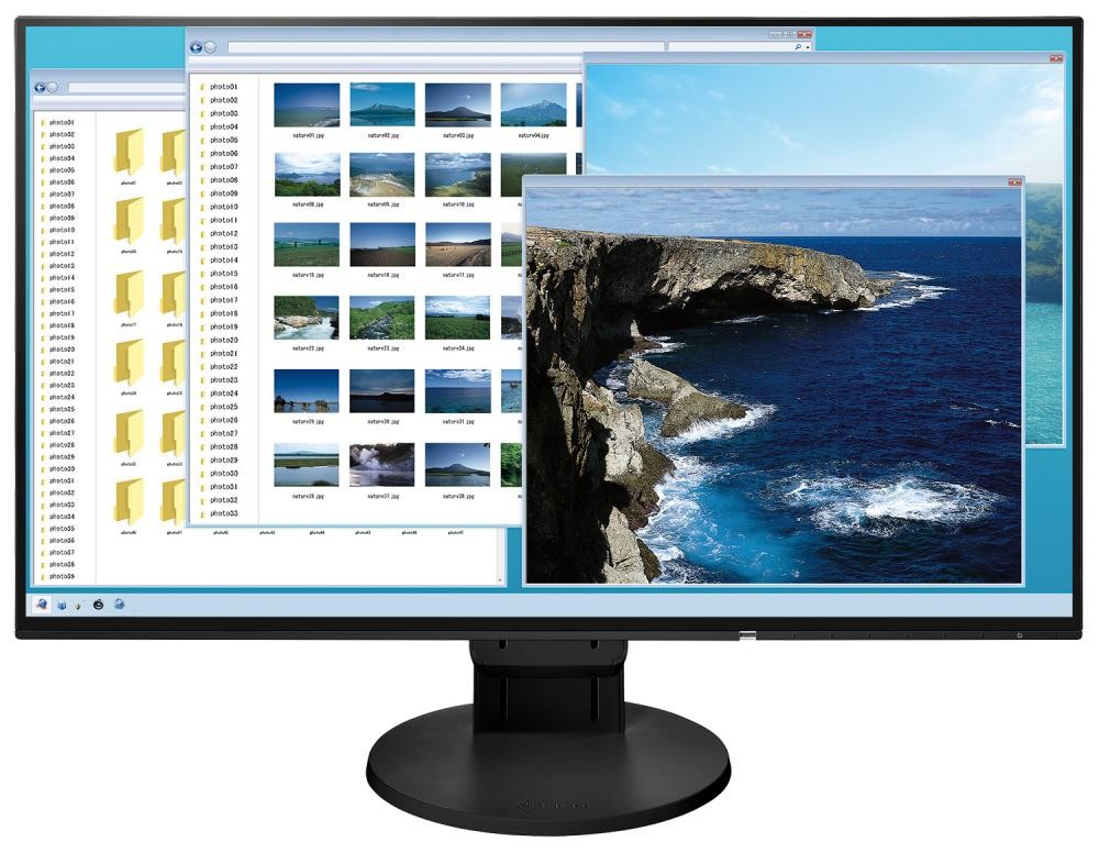 EIZO FlexScan EV2451-BK LED display 60,5 cm (23.8") 1920 x 1080 Pixel Full HD Nero cod. EV2451-BK
